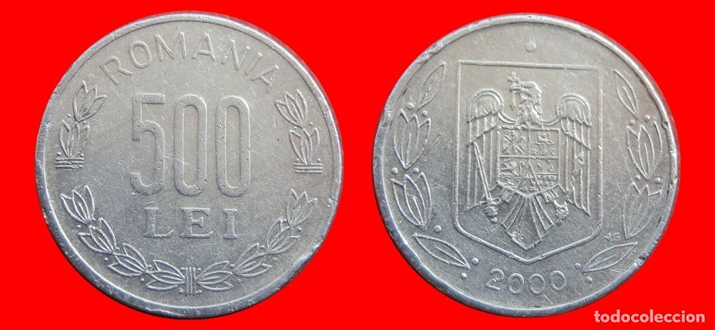 Monedas antiguas de Europa: 500 LEU LEI 2000 RUMANIA-152830