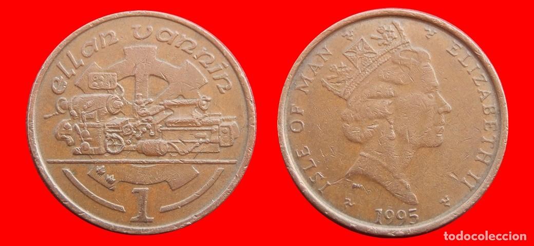 Monedas antiguas de Europa: 1 PENIQUE PENNY 1995 ISLA DE MAN-152847