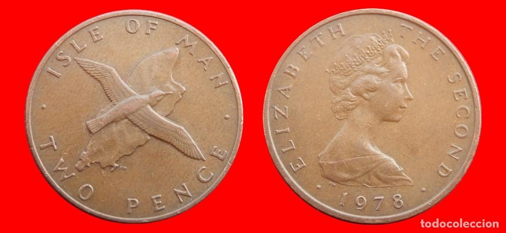 Monedas antiguas de Europa: 2 PENIQUES PENCE 1978 ISLA DE MAN-152850