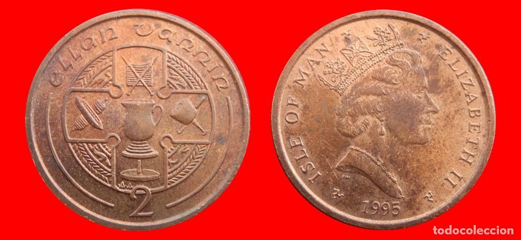 Monedas antiguas de Europa: 2 PENIQUES PENCE 1995 ISLA DE MAN-152853