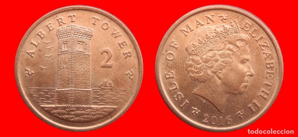 Monedas antiguas de Europa: 2 PENIQUES PENCE 2016 ISLA DE MAN-152856