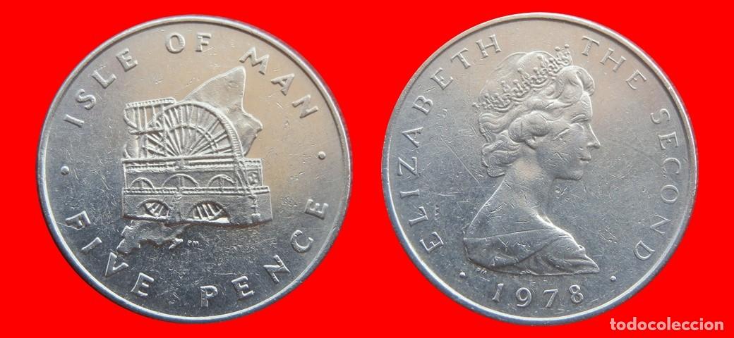 Monedas antiguas de Europa: 5 PENIQUES PENCE 1978 ISLA DE MAN-152858