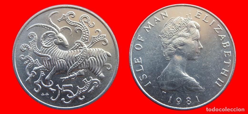 Monedas antiguas de Europa: 5 PENIQUES PENCE 1981 ISLA DE MAN-152859