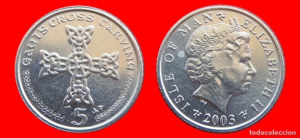 Monedas antiguas de Europa: 5 PENIQUES PENCE 2003 ISLA DE MAN-152866