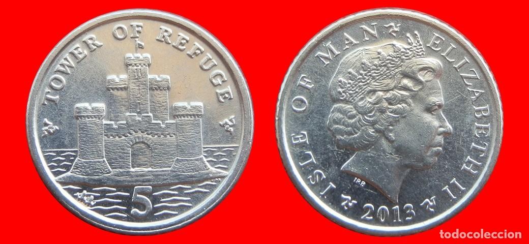 Monedas antiguas de Europa: 5 PENIQUES PENCE 2013 ISLA DE MAN-152869