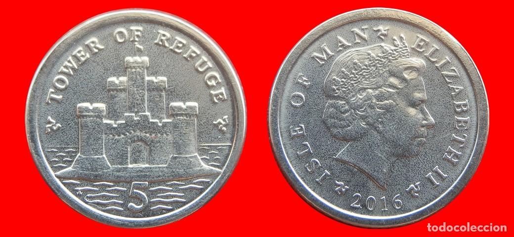 Monedas antiguas de Europa: 5 PENIQUES PENCE 2016 ISLA DE MAN-152871