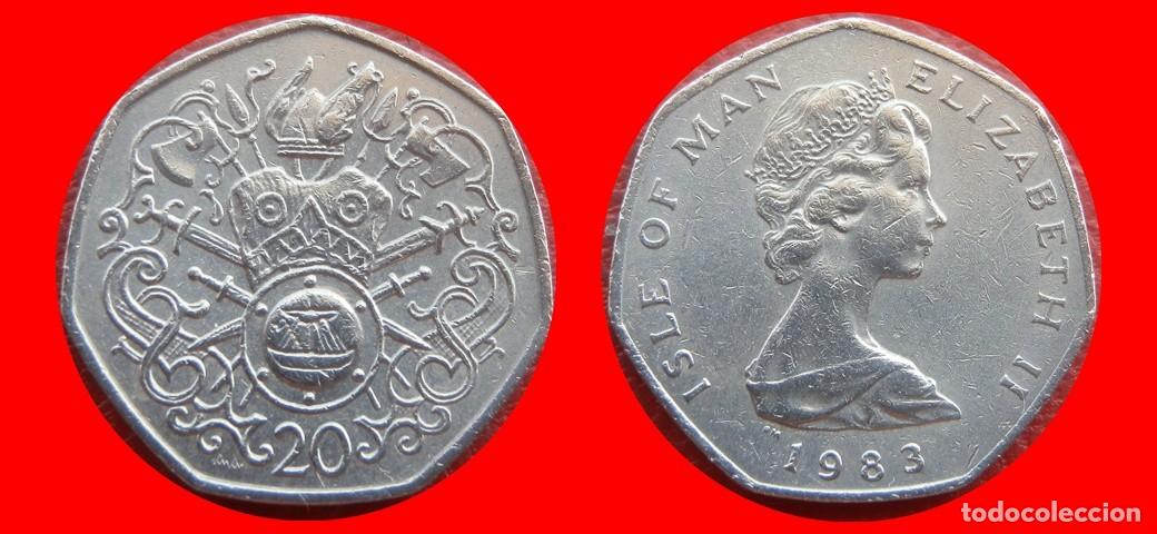 Monedas antiguas de Europa: 10 PENIQUES PENCE 2020 ISLA DE MAN-152877