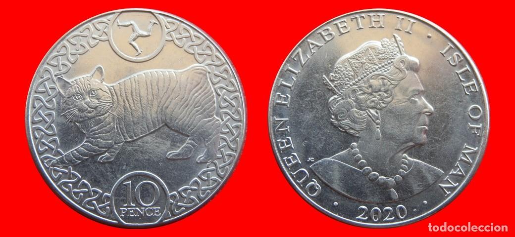 Monedas antiguas de Europa: 10 PENIQUES PENCE 2020 ISLA DE MAN-152877