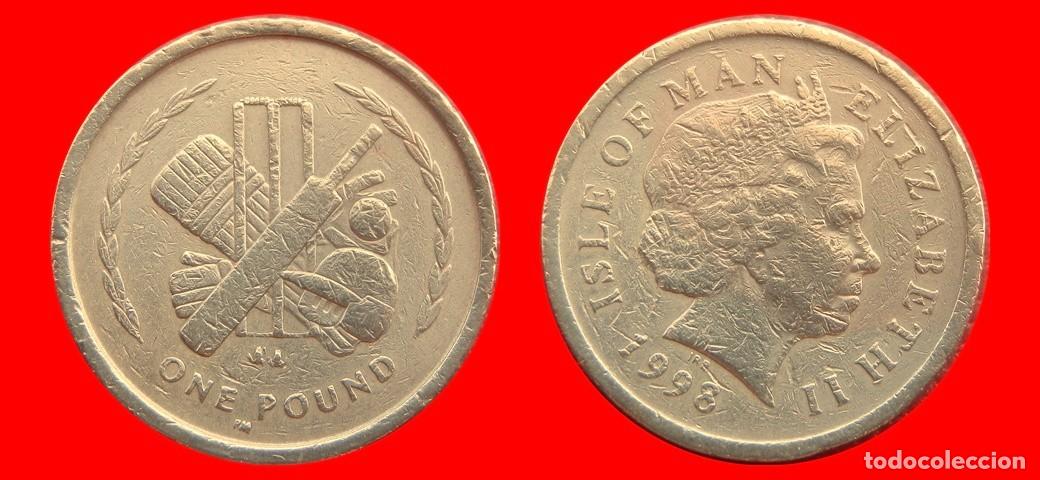 Monedas antiguas de Europa: 1 LIBRA POUND 1998 ISLA DE MAN-152883