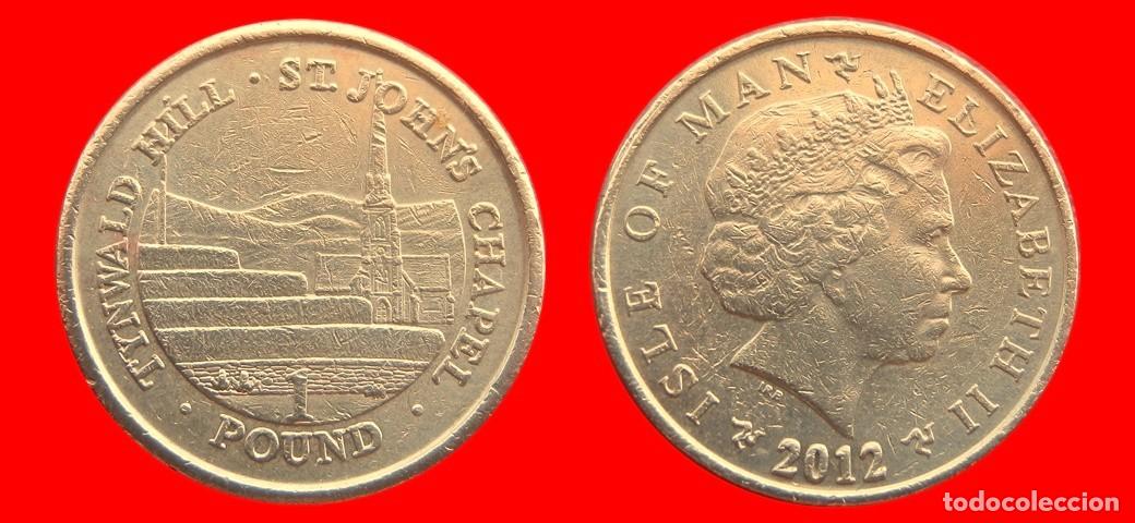 Monedas antiguas de Europa: 1 LIBRA POUND 2012 ISLA DE MAN-152884