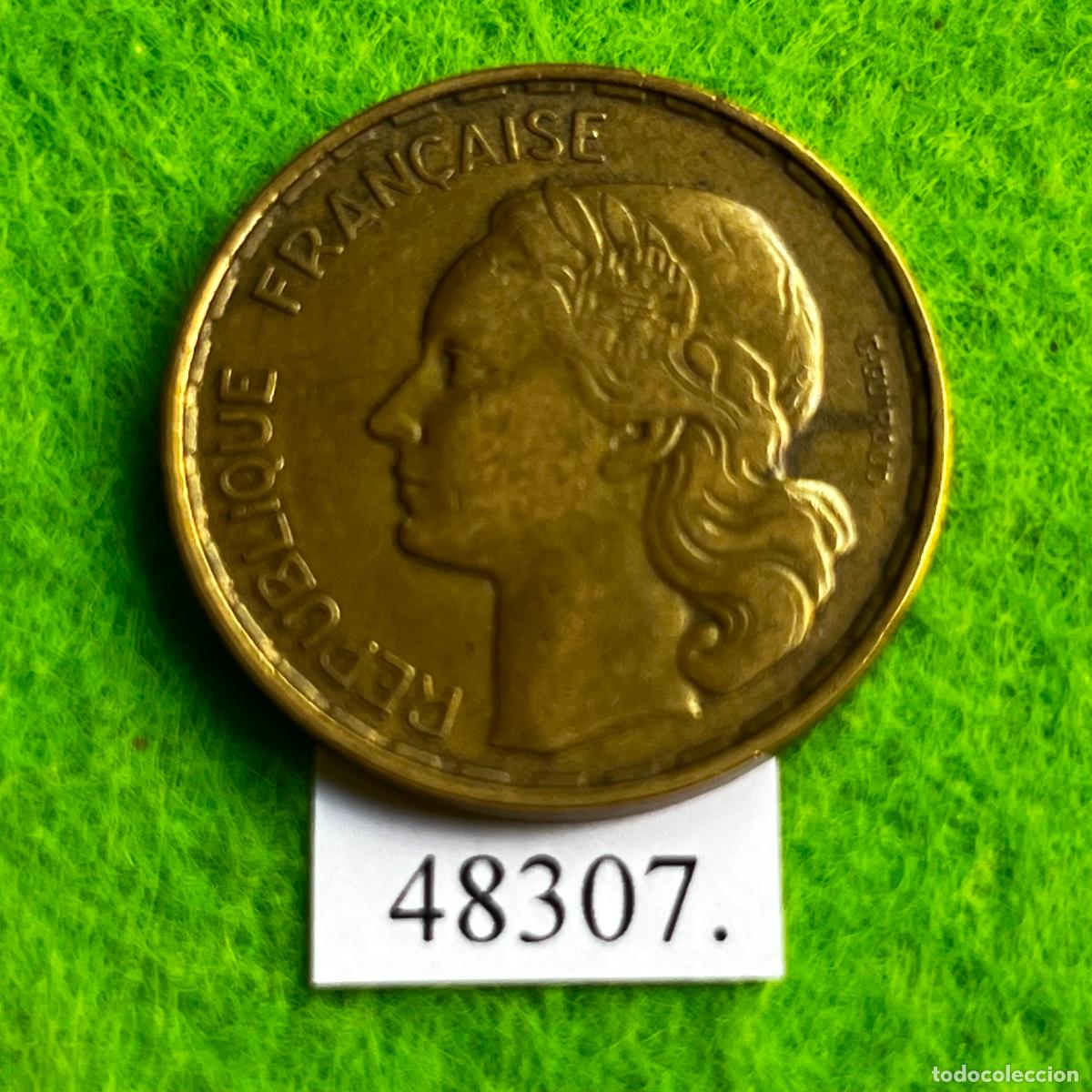 Monedas antiguas de Europa: Francia 50 francos 1952