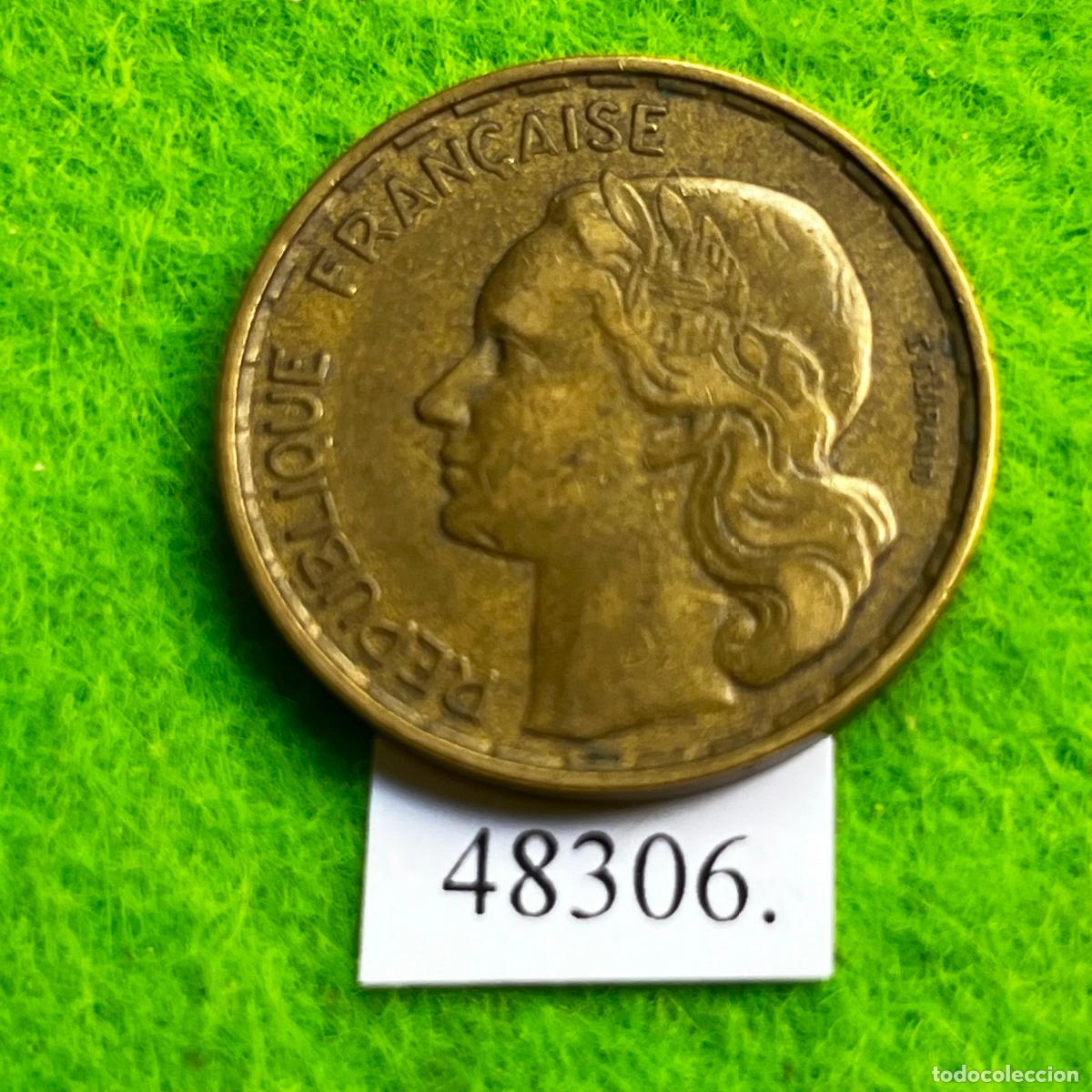 Monedas antiguas de Europa: Francia 50 francos 1954 B - Foto 2