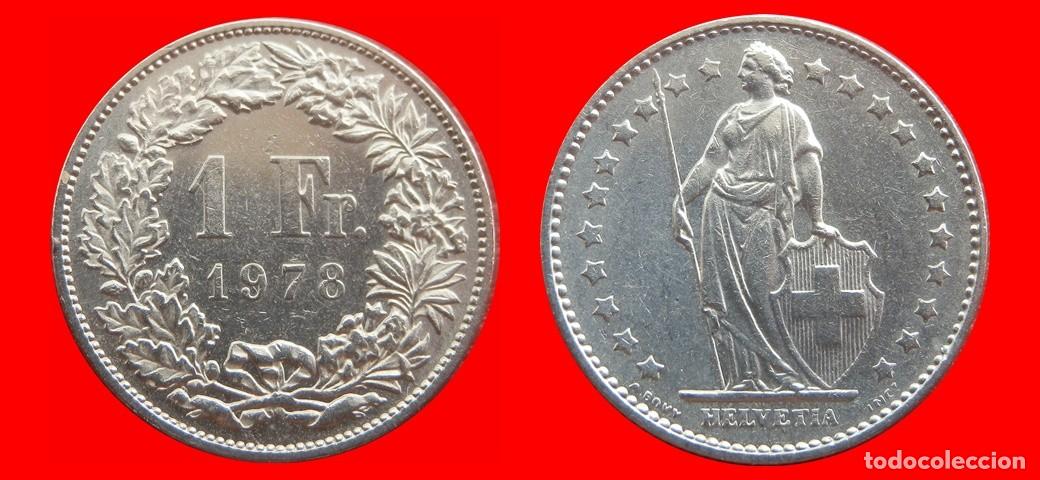 Monedas antiguas de Europa: 1 FRANCO 1978 SUIZA-152913