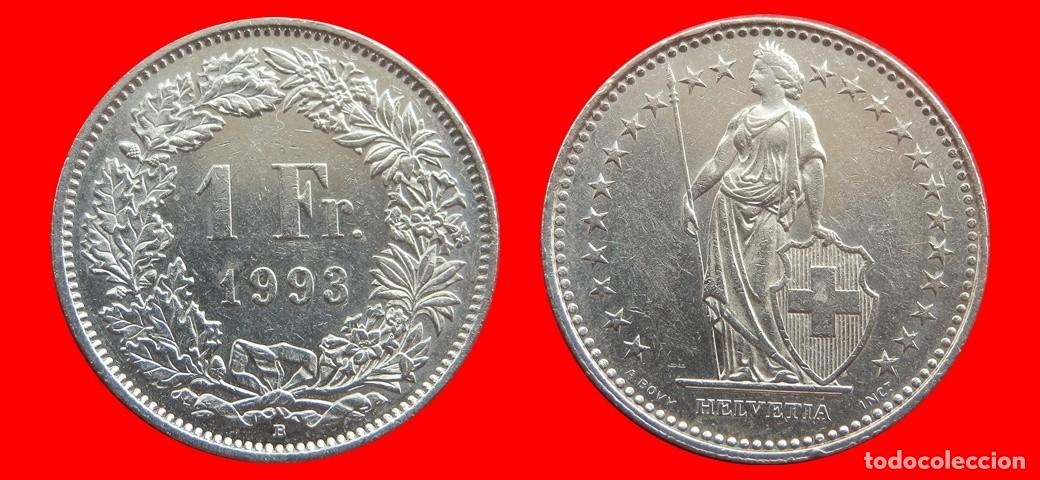 Monedas antiguas de Europa: 1 FRANCO 1993 SUIZA-152915