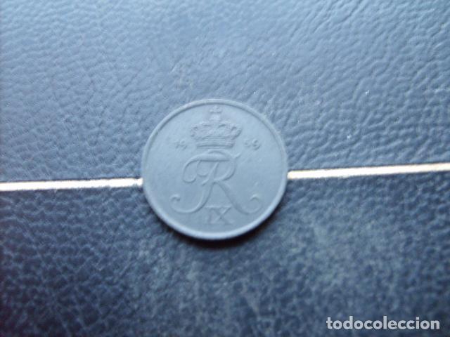Monedas antiguas de Europa: DINAMARCA 1 ORE 1959