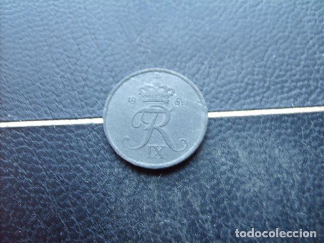 Monedas antiguas de Europa: DINAMARCA 1 ORE 1961