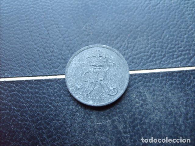 Monedas antiguas de Europa: DINAMARCA 1 ORE 1962