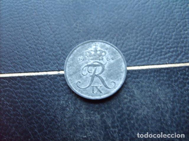 Monedas antiguas de Europa: DINAMARCA 1 ORE 1964