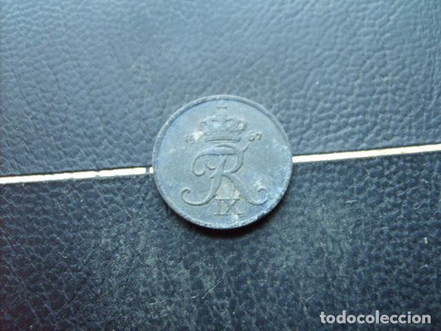 Monedas antiguas de Europa: DINAMARCA 1 ORE 1967