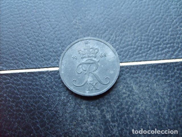 Monedas antiguas de Europa: DINAMARCA 1 ORE 1968