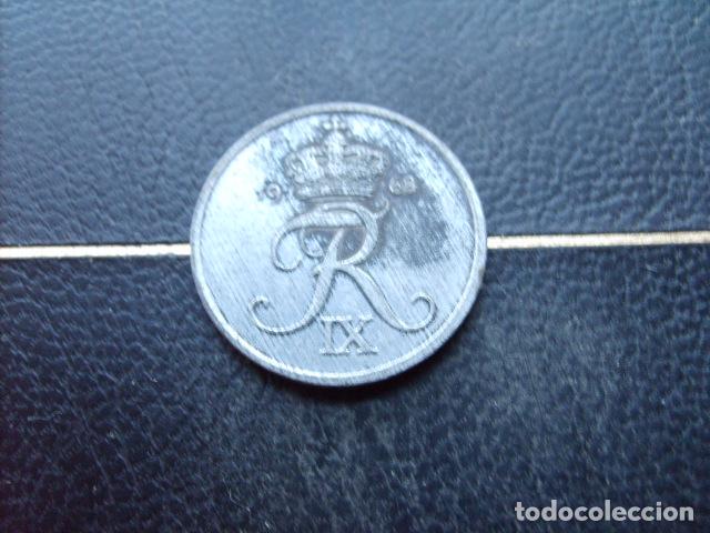 Monedas antiguas de Europa: DINAMARCA 2 ORE 1968