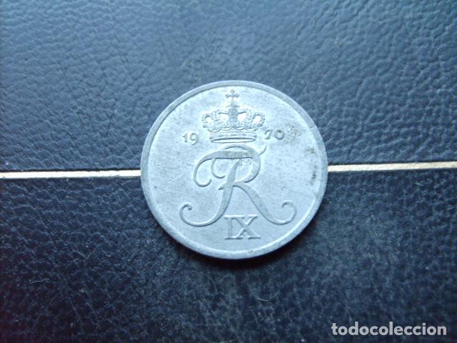 Monedas antiguas de Europa: DINAMARCA 2 ORE 1970