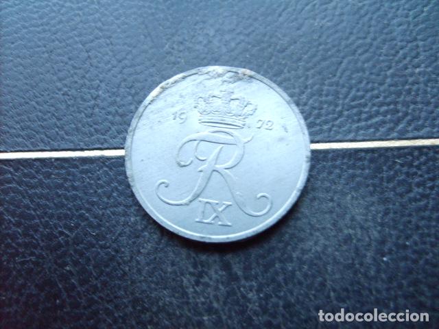 Monedas antiguas de Europa: DINAMARCA 2 ORE 1972