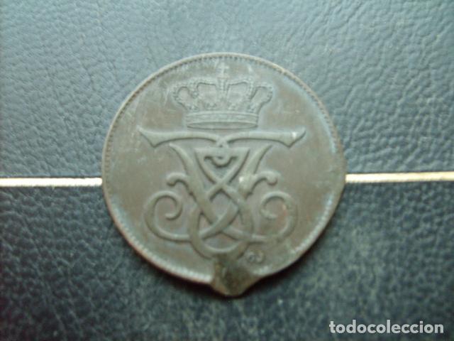 Monedas antiguas de Europa: DINAMARCA 5 ORE 1908