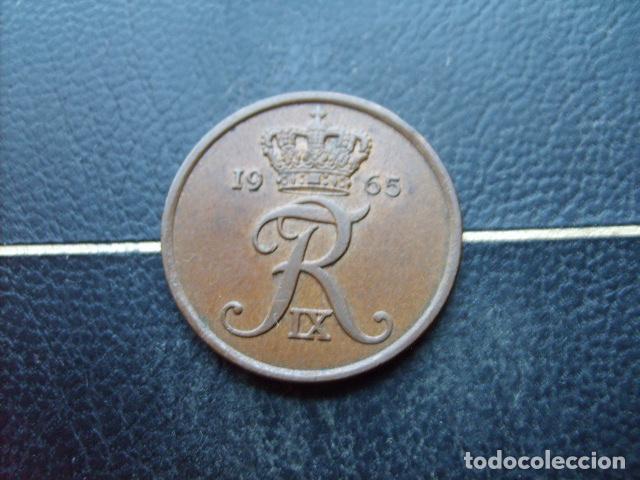 Monedas antiguas de Europa: DINAMARCA 5 ORE 1965