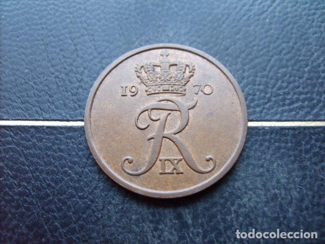 Monedas antiguas de Europa: DINAMARCA 5 ORE 1970
