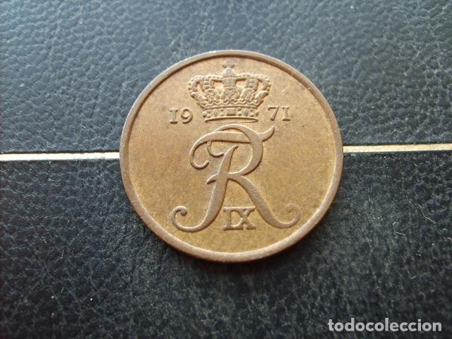 Monedas antiguas de Europa: DINAMARCA 5 ORE 1971