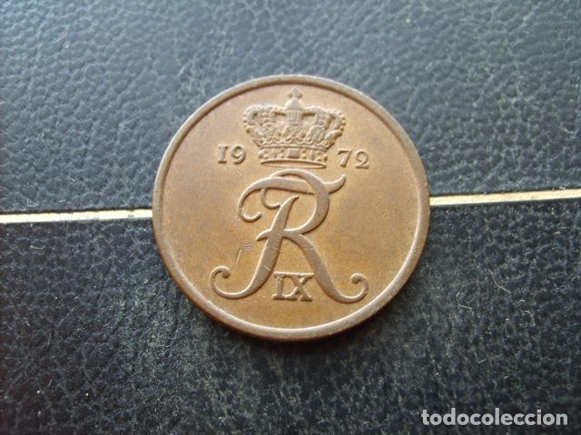 Monedas antiguas de Europa: DINAMARCA 5 ORE 1972