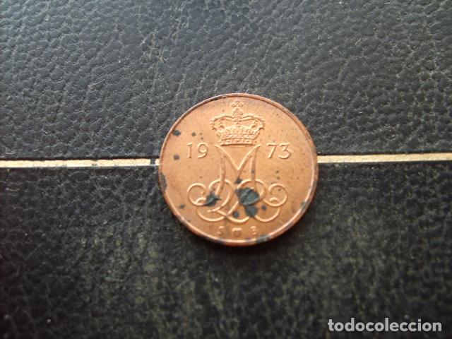 Monedas antiguas de Europa: DINAMARCA 5 ORE 1973