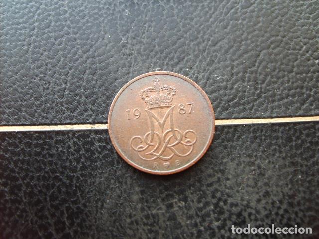 Monedas antiguas de Europa: DINAMARCA 5 ORE 1987