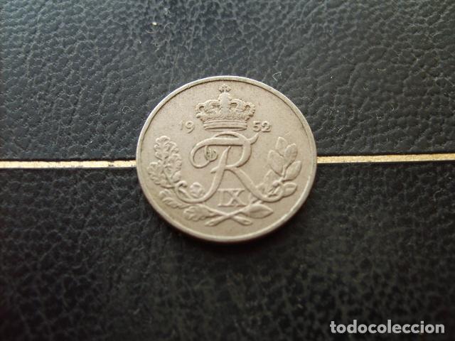 Monedas antiguas de Europa: DINAMARCA 10 ORE 1952