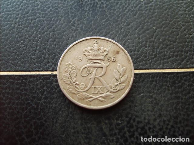 Old Coins of Europe: DINAMARCA 10 ORE 1956