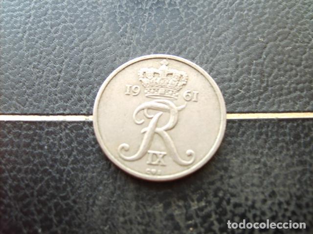 Monedas antiguas de Europa: DINAMARCA 10 ORE 1961