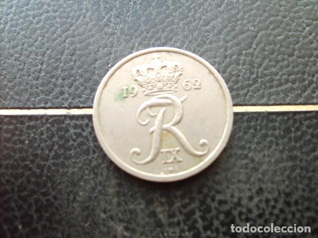 Monedas antiguas de Europa: DINAMARCA 10 ORE 1962