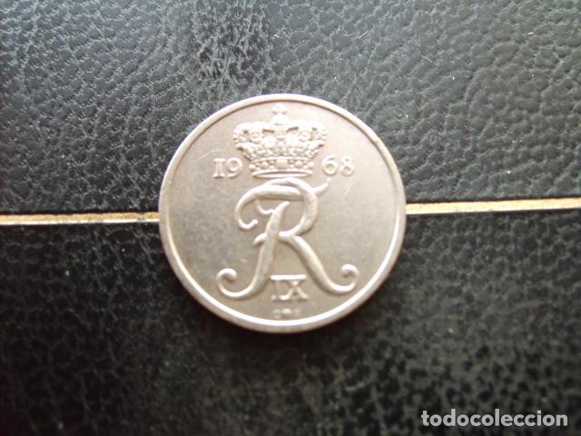 Monedas antiguas de Europa: DINAMARCA 10 ORE 1968