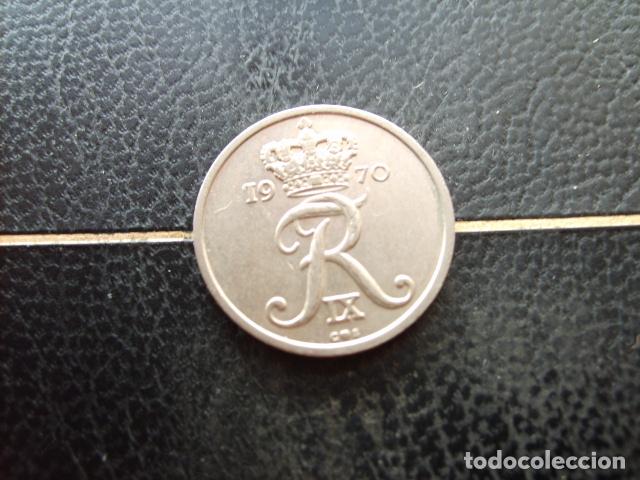 Monedas antiguas de Europa: DINAMARCA 10 ORE 1970