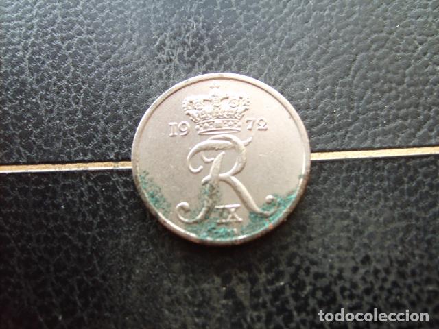 Monedas antiguas de Europa: DINAMARCA 10 ORE 1972