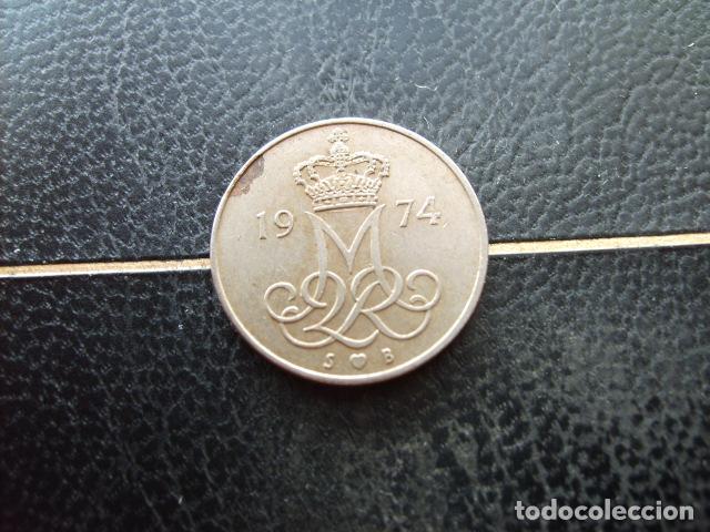 Monedas antiguas de Europa: DINAMARCA 10 ORE 1974