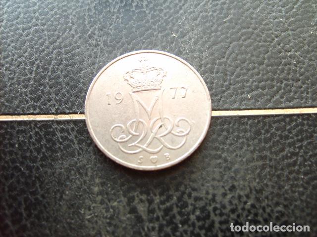 Monedas antiguas de Europa: DINAMARCA 10 ORE 1977