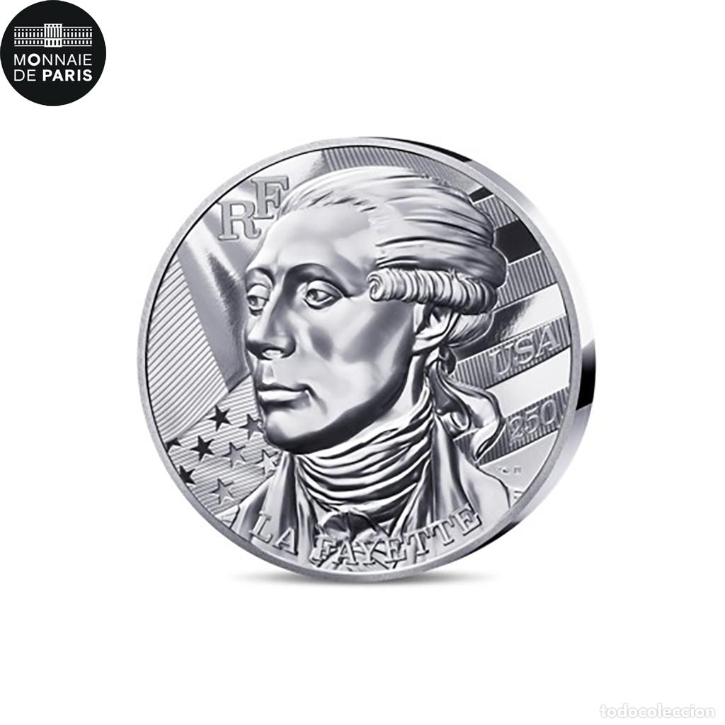 Monedas antiguas de Europa: [#475423] Francia, 50 Euro, Grandes Dates de l'Histoire de l'Humanit&eacute;, 5 Oz - 250 Ans