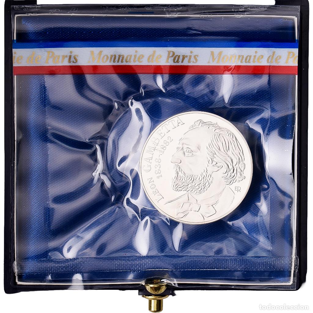 Monedas antiguas de Europa: [#1214917] Francia, 10 Francs, Gambetta, 1982, Monnaie de Paris, Proof, Pi&eacute;fort, Plata