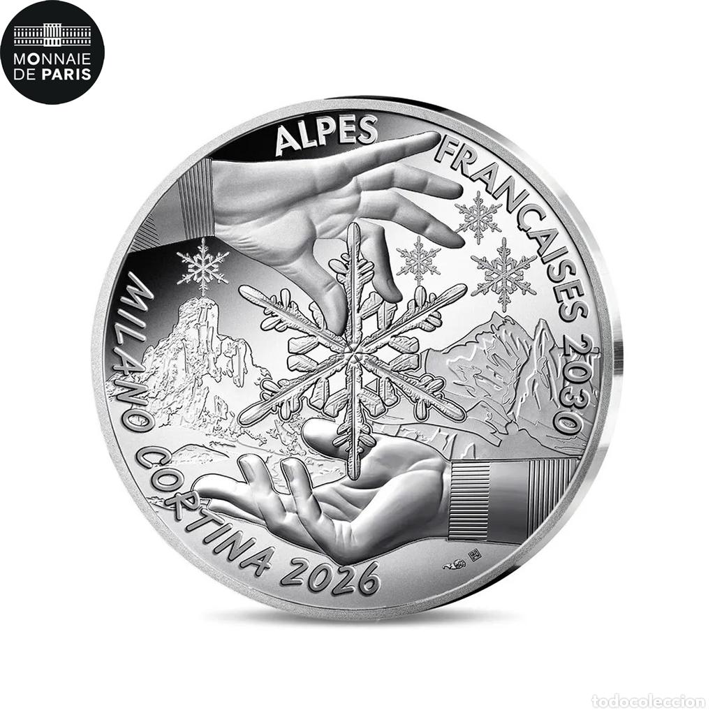 Monedas antiguas de Europa: [#475404] Francia, 10 Euro, Alpes Fran&ccedil;aises 2030, BE, 2026, Monnaie de Paris, Plata, FDC