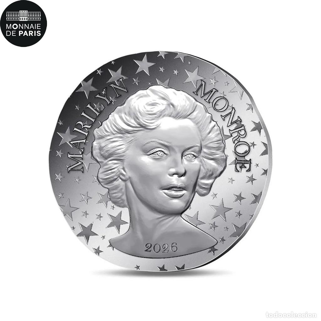Monedas antiguas de Europa: [#475421] Francia, 10 Euro, Femmes Du Monde - Marilyn Monroe, 2026, Monnaie de Paris