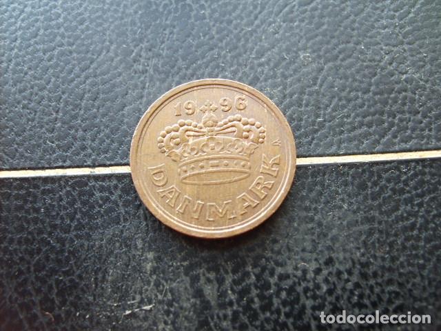 Monedas antiguas de Europa: DINAMARCA 25 ORE 1996