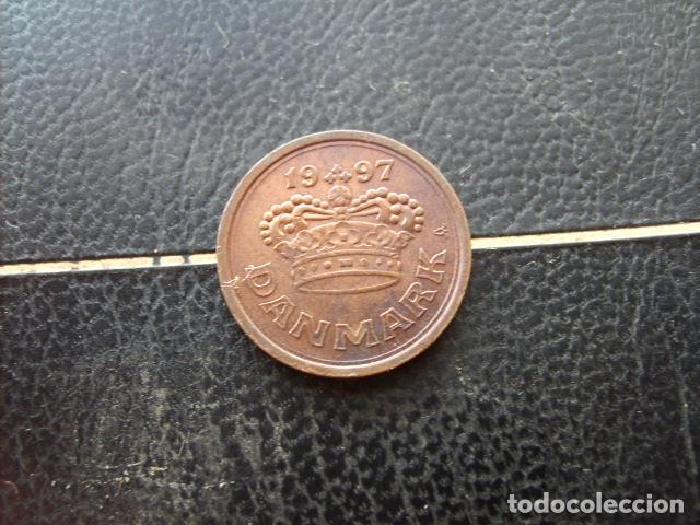 Monedas antiguas de Europa: DINAMARCA 25 ORE 1997