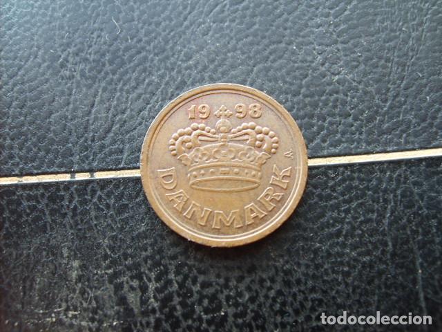 Monedas antiguas de Europa: DINAMARCA 25 ORE 1998